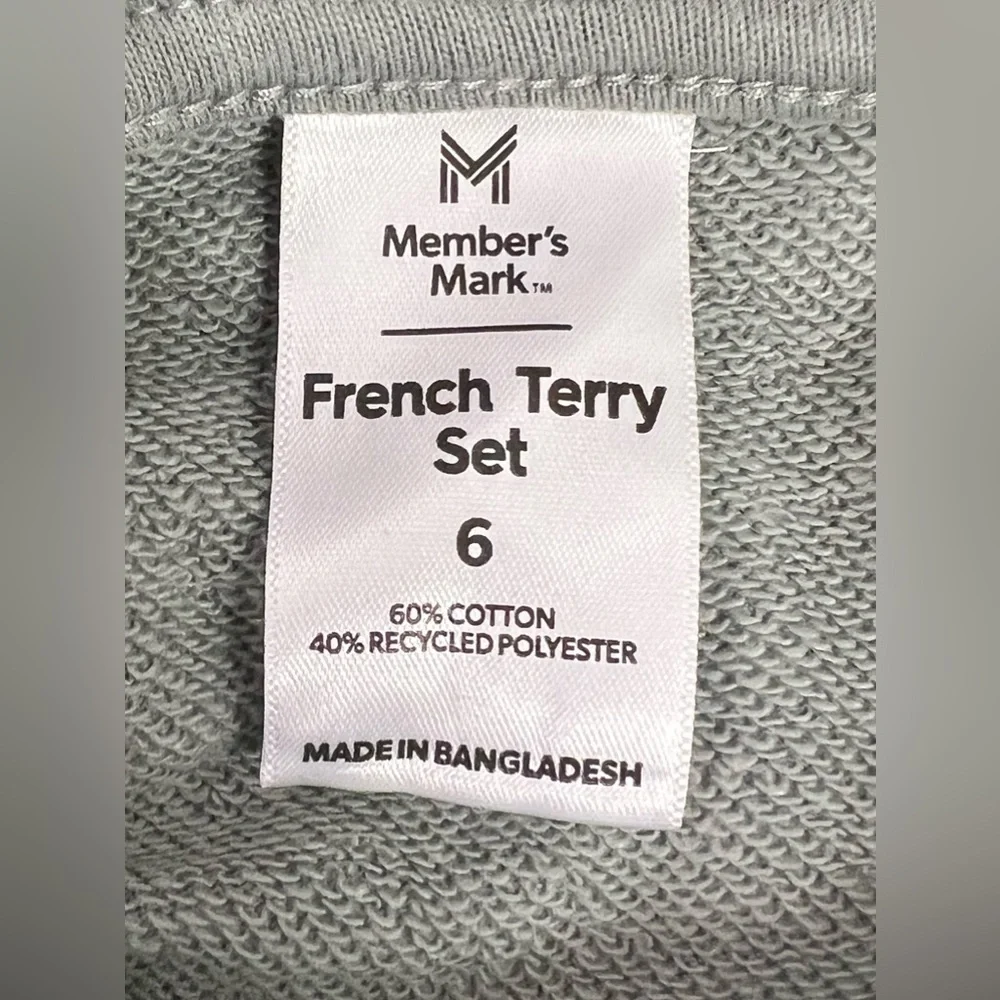 MEMBER'S Mark Boys' 2 Piece French Terry Hoodie Jogger Set